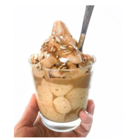 Delicous Caramel Fudge Sundae – In Shape Mummy