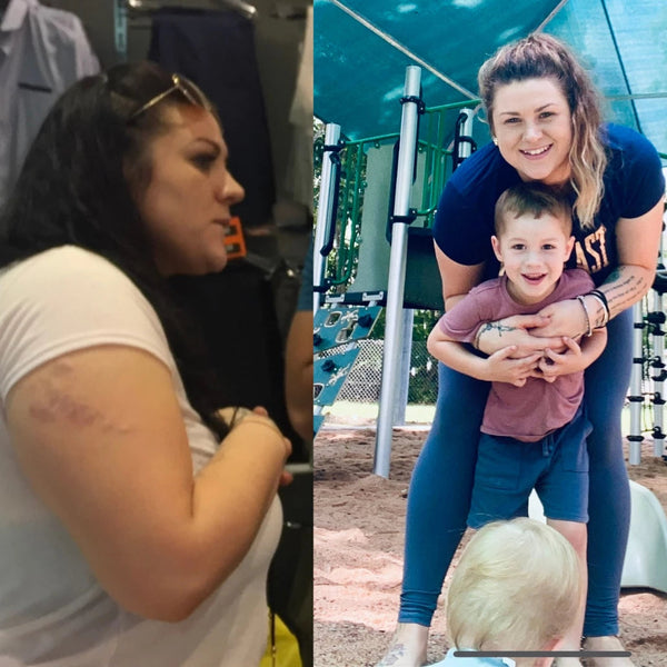 Jess lost over 30 kgs while breastfeeding. See how she did it