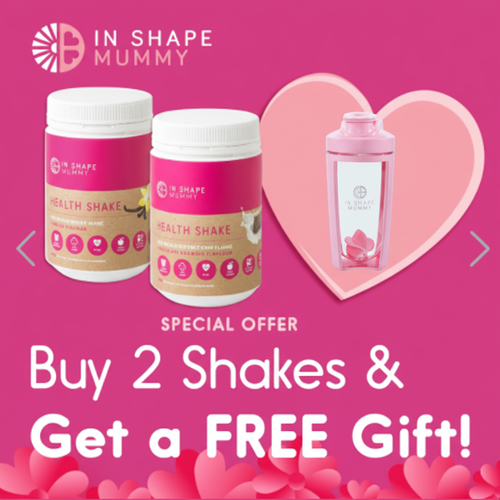 2 Breastfeeding Shakes + Free Shaker Bottle Deal