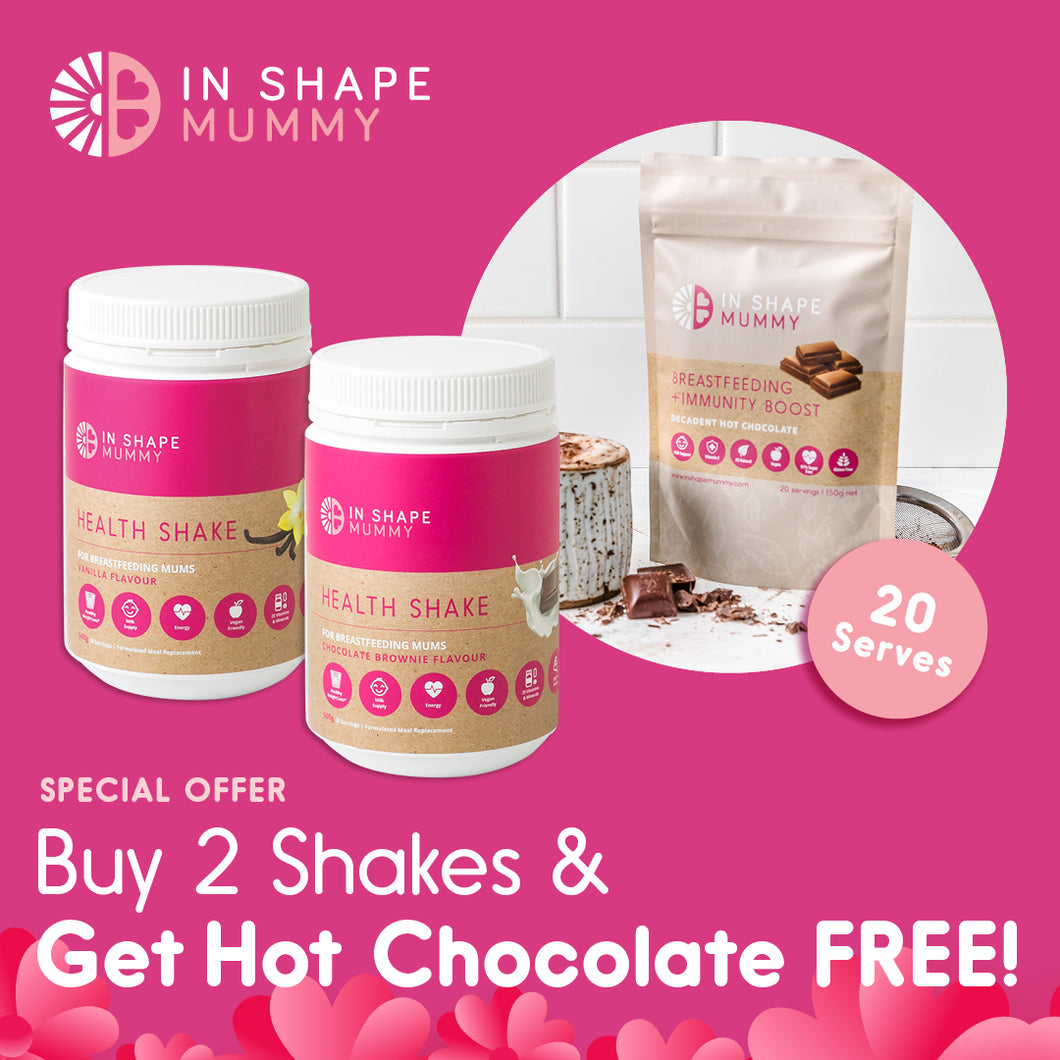 2 Breastfeeding Shakes + Free Gift Deal