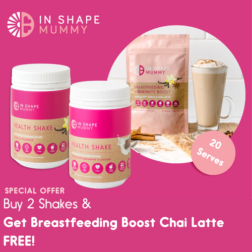 2 Breastfeeding Shakes + Free Breastfeeding Boost Gift