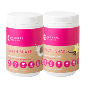 2 Pack -  In Shape Mummy Health Shakes for Breastfeeding Mums - 40 Serves