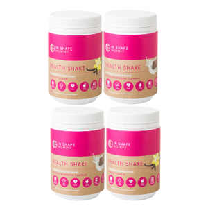 4 Pack -  In Shape Mummy Health Shakes for Breastfeeding Mums - 80 Serves