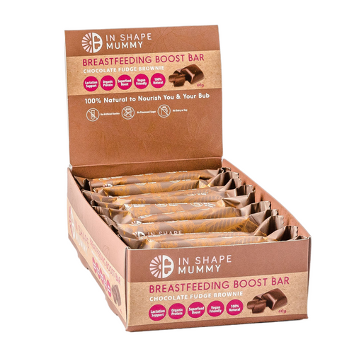 In Shape Mummy Chocolate Breastfeeding Boost Bars (Box of 10).