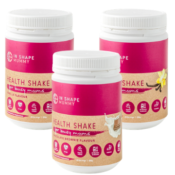 3 Pack - In Shape Mummy Health Shakes for Busy Mums - 60 Serves