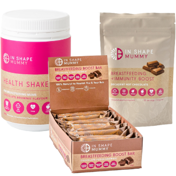 Deluxe chocolate lovers pack for breastfeeding mums