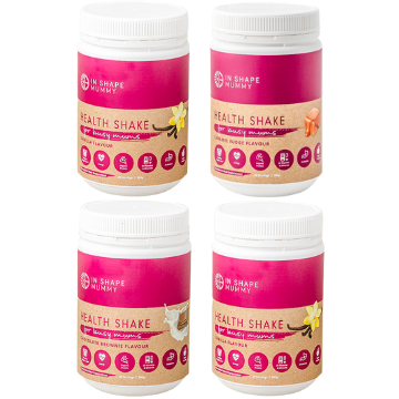 4 Pack - In Shape Mummy Health Shakes for Busy Mums - 80 Serves